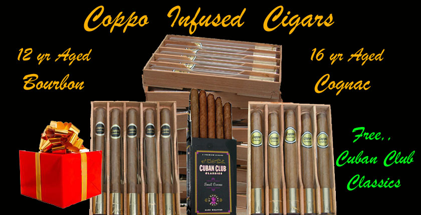 Coppo Cigars - Aged Bourbon & Cognac Infused